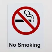 “No Smoking” Sign