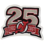 2006-07 New Jersey Devils 25th Anniversary Jersey Patch