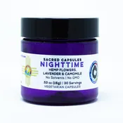 3 Packs of Nighttime Hemp Capsules (90 Capsules total)