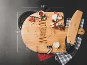 12" Personalized Bamboo Pizza Peel L22"xW12"xT0.5" - MY3-5051