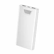 10000 mAh high capacity fast charging dual USB output black power bank | SKU: M2RVD-PB041WH