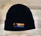 Alice's Wonderland Logo Beanie AW-BX031-Black