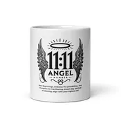 Angel Collection/Angelic - Coffee Cup/Angel Number 11:11 Message & Graphics
