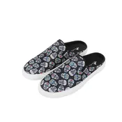 800-S003 Montana West Western Print Collection Sneaker Slides - Black By Case