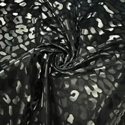 3D Leopard PU Coated Tricot