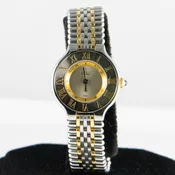 Must de Cartier 21 Cartier Two Tone 1340 28mm