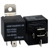A2K 60 Amp High DC Load blowout Magnet Automotive Plug-In / PCB Relay