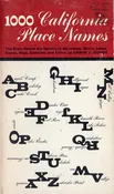 1000 California Place Names