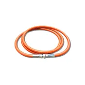 10' Orange Safety Leader Hose for Sewer Jetting