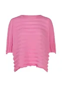 ACCORDION SEE-THROUGH CREPE