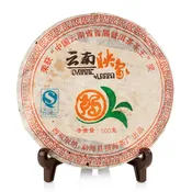 2007 Yunnan Dynamic Ripe Pu'er Tea Cake 500g