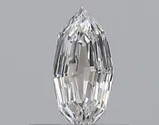 0.29CT Marquise Step Cut VS1 D WH