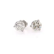 1.81 Carat TW Diamond Stud Earrings