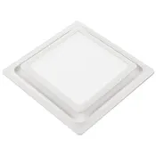 AeroPure ABF110DH L5 50/80/110 CFM Flex Speed Bathroom Exhaust Fan with LED Light | Humidity Sensor | Square Grille