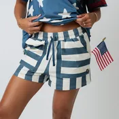 Adult Shorts - Blue Stripe