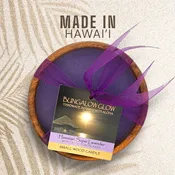 Hawaiian Super Lavender Soy Poi Bowl Candle