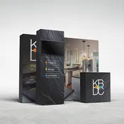 10ft Graffiti Trade Show Display Kit G10E