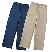 Boys Flat Front Pants 5R-14R & Slim