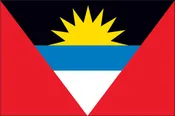 ANTIGUA & BARBUDA NYLON PRINT FLAG - 3x5