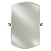 Double Arch Frameless w/ Decorative Tilt Brackets