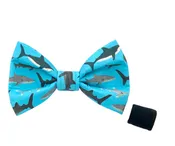 Coastal themed Bow Ties Velcro  (3 sizes)