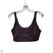 Athletic Bra By Lululemon In Maroon, Size: 12