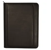 Deluxe Padfolio with 1" 3 Ring Binder/ Calculator & Zipper Closure
