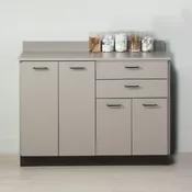48″ Base Cabinet with 4 Doors and 2 Drawers