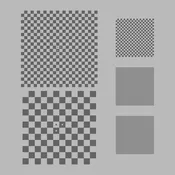 Checkerboard Photographic Matte Test Charts