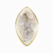 Agate Druzy Ring