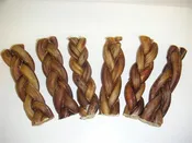 Bully Stick Braided  6″ 9ct