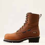 ARIAT Logger Shock Shield Waterproof Composite Toe Work Boot 10050840