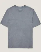 34 HERITAGE Slub Crew Neck T Shirt (Monument Grey)