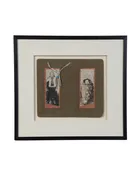 19th-Century Native American Portrait Photographs in Original Frame