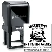 Adventure Awaits Mississippi Self-Inking Stamp