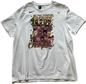 2020 NBA Finals Los Angeles Lakers Champions The NikeTee White