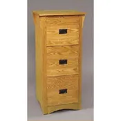 3-Drawer Mission Filing Cabinet