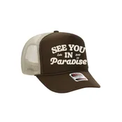 Paradise Brown Trucker Hat
