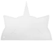BamBam Bam Bam Boom Placemat Unicorn Cat White