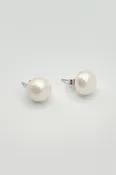 10mm White Pearl Studs