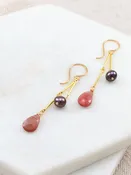 juicypeacockpearlearrings — Amy Olson Jewelry