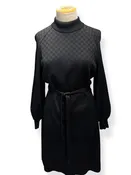 70s Kimberly Wool Check Dress M-L