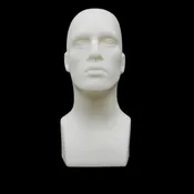 Antonio: Mannequin Head in White