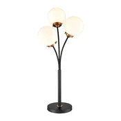 32" Mid-Century Globe Floor Lamp