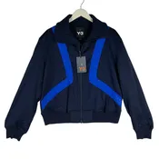 Adidas Y-3  Men US M Navy Blue Lux Tape Blouson Jacket