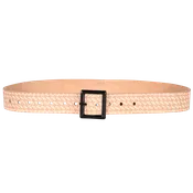 1 3/4" Embossed Leather Work Belt