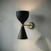Aegeon Sconce, Black Iron