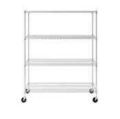 24" x 60" x 72" 4-Tier Wire Rack