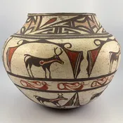 1885 Zuni Polychrome Jar