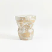 Abstract Ceramic Side Table by Project 213A